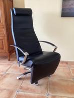 Prachtige Jori relax Brainbuilder+kussen MAXI, Huis en Inrichting, Fauteuils, Ophalen, Zo goed als nieuw, Leer, Durlet sede stressless hukla cassina leolux