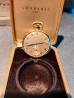 Gouden zakhorloge Longines, Bijoux, Sacs & Beauté, Montres | Anciennes | Antiquités, Enlèvement ou Envoi, Montre de poche, Longines