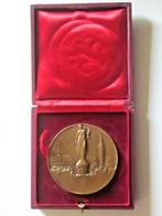 LILLE Flandre Grande médaille en bronze 1950 gravure Charles, Bronze, Enlèvement ou Envoi