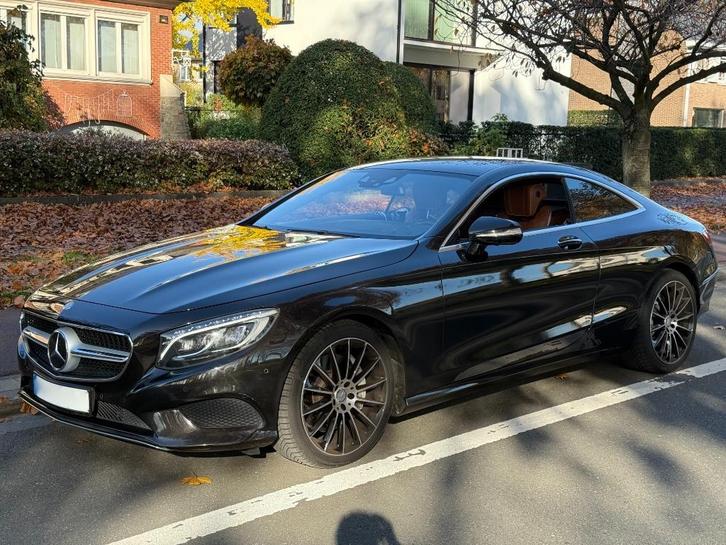 Mercedes-Benz S500 V8 4MATIC Coupe Designo Uitvoering, Auto's, Mercedes-Benz, Particulier, S-Klasse, 360° camera, 4x4, ABS, Achteruitrijcamera