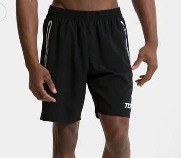 Elite Tech Gym sport Short voor Heren L met zakken Zwart new beschikbaar voor biedingen