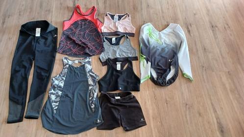 Gymnastique brassières,leggings,veste,..., Sport en Fitness, Turnen, Gebruikt, Zwart, Ophalen