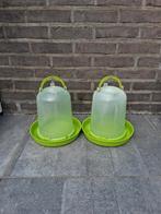 2 drinkbakken voor kippen 2,5 liter, Ophalen