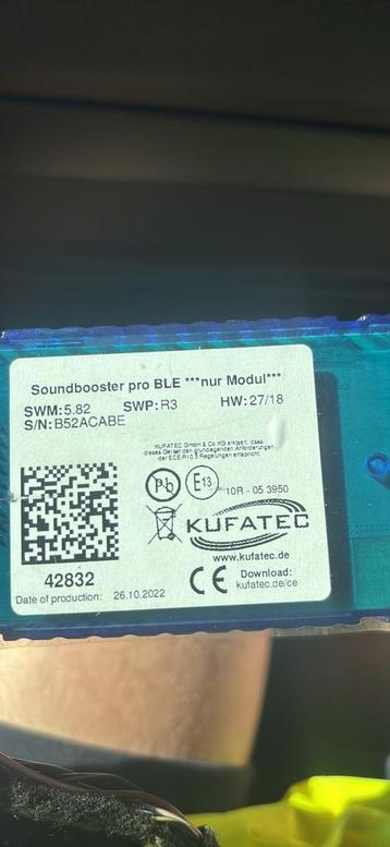 Kuftec soundbooster, Enlèvement ou Envoi, Comme neuf