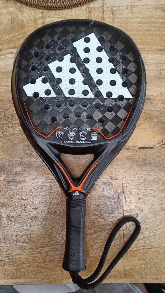 Adipower ctrl, Sport en Fitness, Padel, Zo goed als nieuw, Padelracket, Ophalen of Verzenden