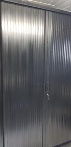 grande + petite armoire métallique à portes coulissantes, Comme neuf, 100 à 150 cm, 25 à 50 cm, 150 à 200 cm