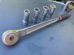 FACOM RATCHET Racagnac 3/4 + stopcontacten 19/22/24/26, Ophalen of Verzenden, Gebruikt