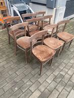 Oude Houten café stoelen, Antiek en Kunst, Ophalen