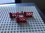 Lego fence gate rood (3186), Ophalen of Verzenden, Zo goed als nieuw, Lego