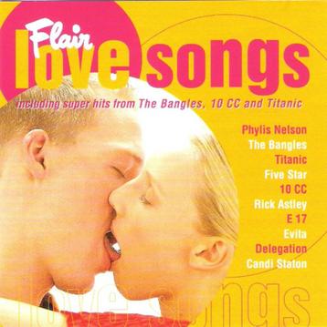 CD - Love Songs - BANGLES /10CC /RICK ASTLEY / EVITA e.v.a, Enlèvement ou Envoi