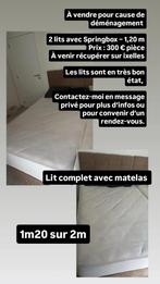 Lit, Maison & Meubles, Chambre à coucher | Lits, Tissu, Autres couleurs, Enlèvement, 120 cm