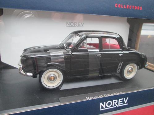 Norev 1:18 Renault Dauphine schwarz innen rot mit OVP, Hobby & Loisirs créatifs, Voitures miniatures | 1:18, Comme neuf, Voiture