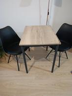 Te koop een eettafel met 2 stoelen., Ophalen, Nieuw