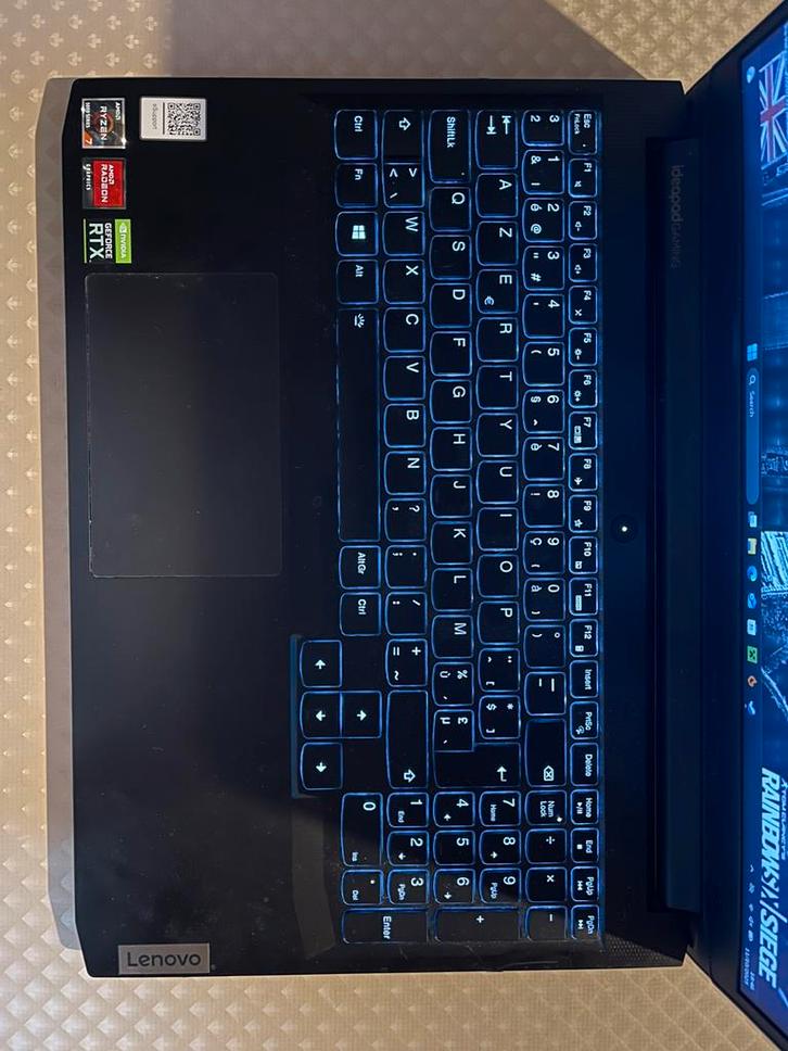 Lenovo IdeaPad Gaming 3 15ACH6 82K200MDMB, Computers en Software, Windows Laptops, Gebruikt, 15 inch, SSD, 4 Ghz of meer, 16 GB