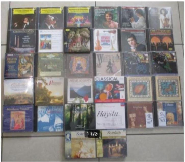 60 Prima Originele Klassieke CD's, Cd's en Dvd's, Cd's | Klassiek, Zo goed als nieuw, Boxset, Ophalen of Verzenden