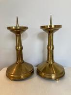 Set 2 grote kandelaars kerk (47,5 cm), Antiek en Kunst, Ophalen