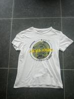 Wit T-shirt heren/jongens Jack & Jones maat S, Porté, Taille 46 (S) ou plus petite, Enlèvement ou Envoi, Jack & Jones