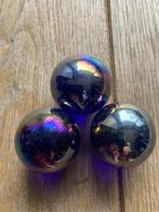 3 Billes « boulet » (30mm) « pétrole », Envoi