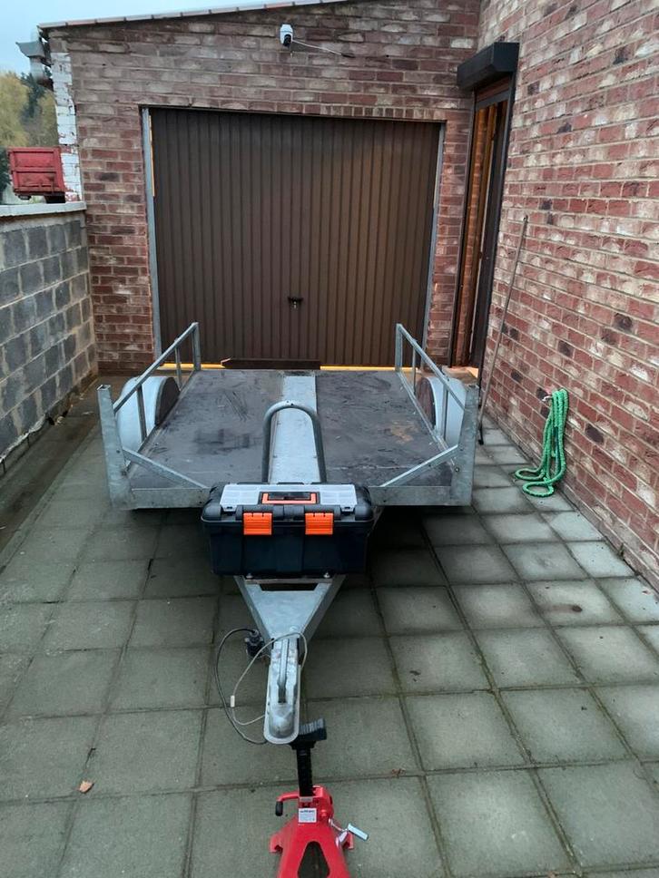 Remorque moto en superbe etat, Autos : Divers, Remorques, Comme neuf, Enlèvement