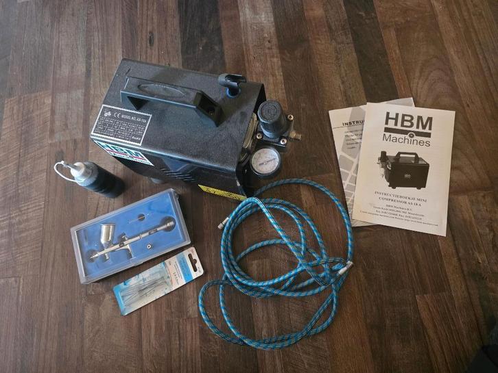 Airbrush apparaat, Hobby & Loisirs créatifs, Peinture, Comme neuf, Aérographe et Accessoires, Enlèvement ou Envoi