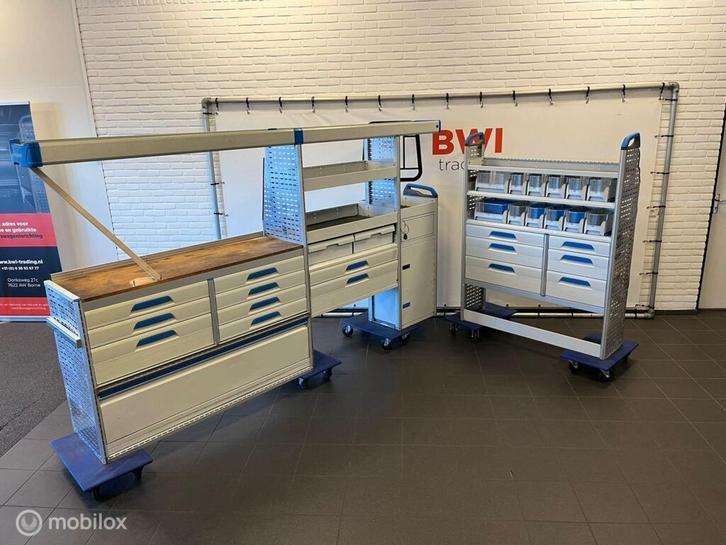 Sortimo set bedrijfswageninrichting L+R complete inrichting, Auto diversen, Overige Auto diversen, Ophalen of Verzenden