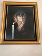 4 Schilderyen met Houten kader.  45 euro stuk, Ophalen