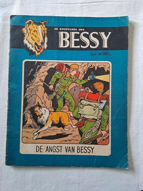 Bessy Nr.8, de Angst van Bessy, 1ste druk, redelijke staat, Boeken, Stripverhalen, Gelezen, Eén stripboek, Ophalen of Verzenden