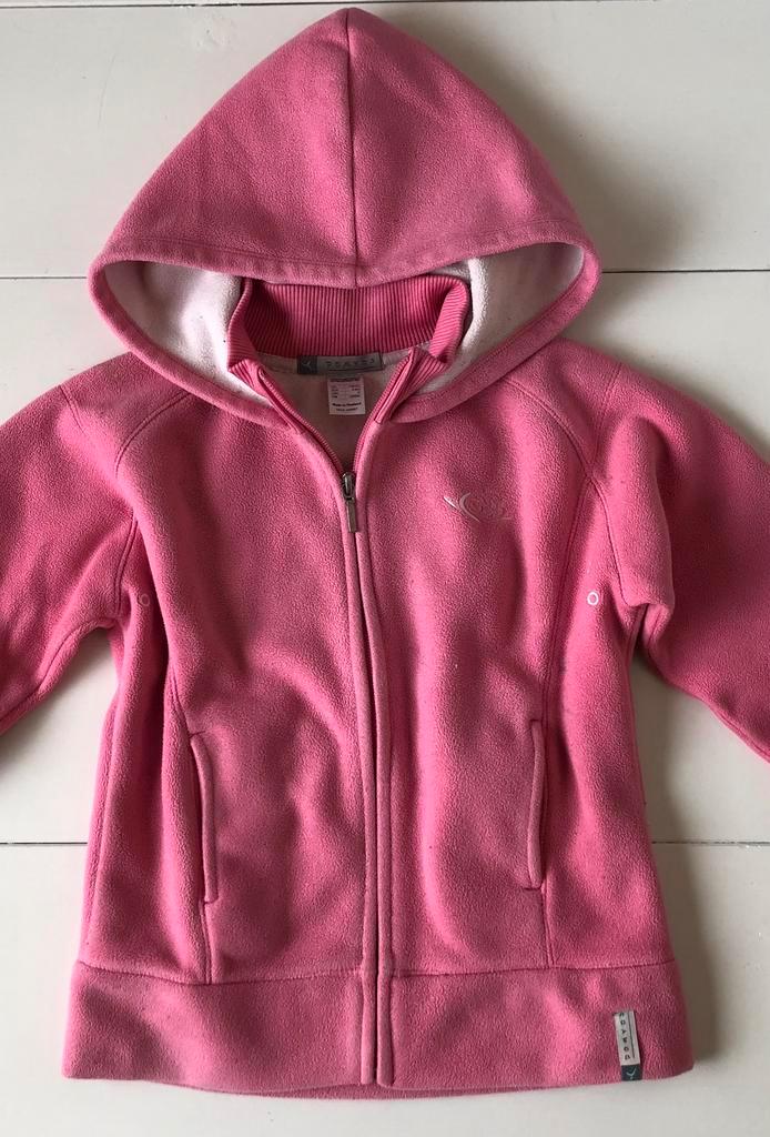 hoodie vestje Decathlon Domyos 116 122, Kinderen en Baby's, Kinderkleding | Maat 116, Gebruikt, Meisje, Trui of Vest, Ophalen of Verzenden