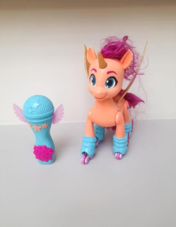 Skate N sing sonny my little pony, Kinderen en Baby's, Speelgoed | My Little Pony, Zo goed als nieuw, Ophalen of Verzenden