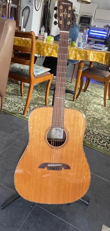 Alvarez gitaar, Enlèvement, Comme neuf, Guitare Western ou Guitare Folk, Avec valise