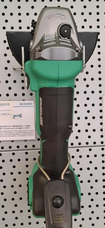 superpromo g1813da slijpschijf hikoki met 2x5.0Ah bat. en la beschikbaar voor biedingen