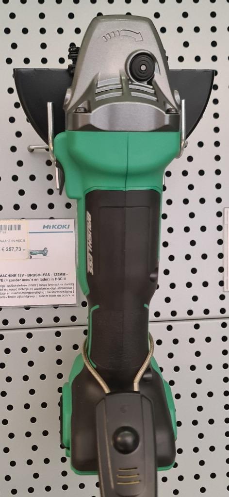 superpromo g1813da slijpschijf hikoki met 2x5.0Ah bat. en la, Doe-het-zelf en Bouw, Gereedschap | Slijpmachines, Nieuw, Ophalen
