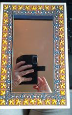 miroir mural sur ceramique terre cuite emaillée, Enlèvement ou Envoi, Comme neuf, Rectangulaire