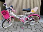 Meisjesfiets 16 inch, Fietsen en Brommers, Ophalen, B-Twin, 16 inch, Handrem