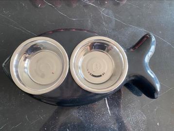 Voerbak kat hing designs, Enlèvement, Comme neuf