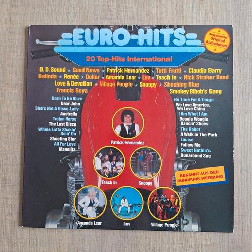 Euro-Hits vinyl LP, Cd's en Dvd's, Vinyl | Verzamelalbums, Gebruikt, Pop, Ophalen of Verzenden