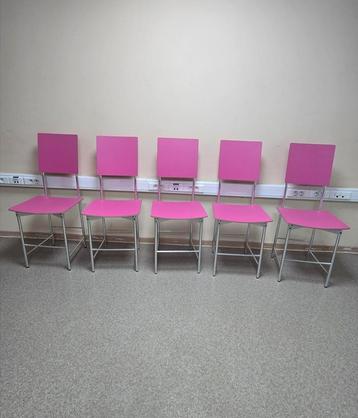 Lot de 5 chaises design italiennes YCAMI beschikbaar voor biedingen