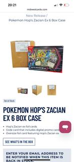 Pokémon Hop’s zacian sealed case (6x) trades ook mogelijk., Ophalen