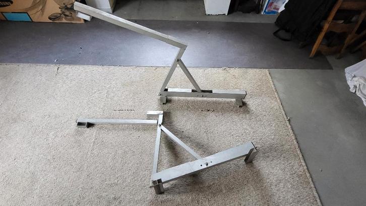 Stevige stelling/steigerhaken, Bricolage & Construction, Échelles & Escaliers, Comme neuf, Enlèvement