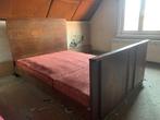 Oud, ‘antiek’ bed, Huis en Inrichting, Slaapkamer | Bedden, Ophalen, Gebruikt, Tweepersoons, 140 cm