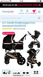 3 in 1 kinderwagen, Ophalen, Gebruikt, Verstelbare rugleuning