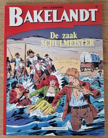 Bakelandt - De zaak Schulmeister -50-1e dr(1990) Strip beschikbaar voor biedingen