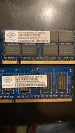 Ram DDR2 pour portable 2Go+1Go, Utilisé, Laptop, DDR2