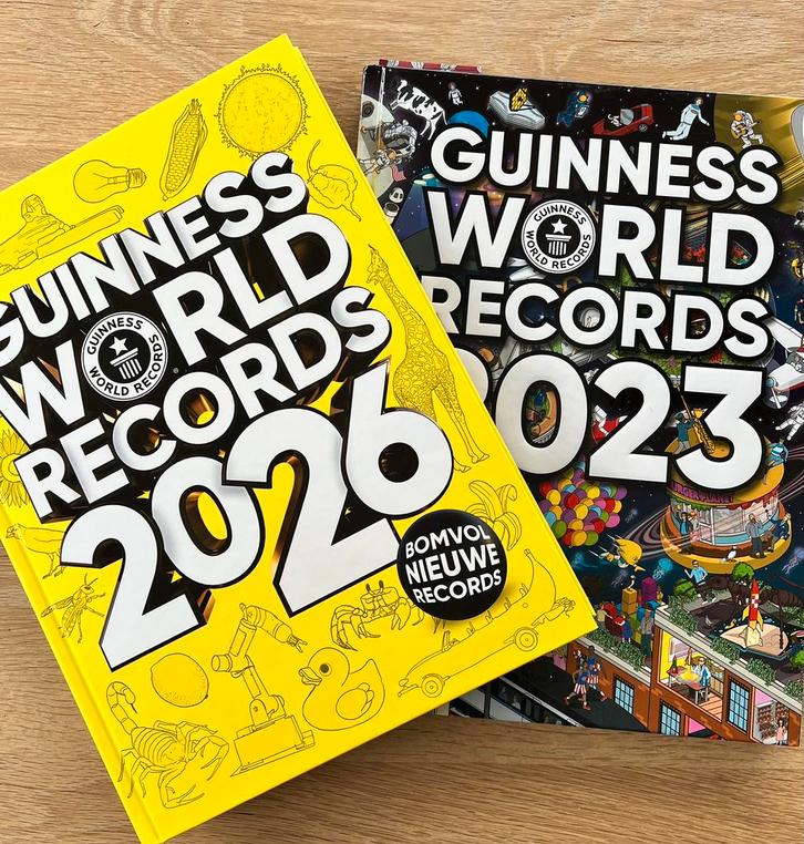Guinness World Records Ltd - 2023 en 2026 2 boeken!!, Boeken, Encyclopedieën, Ophalen of Verzenden