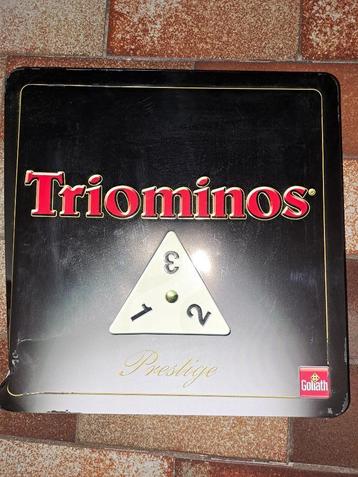 jeu triomino prestige, Trois ou quatre joueurs, Enlèvement, Comme neuf, Goliath
