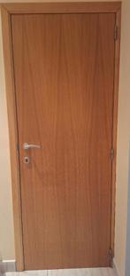Binnendeuren zonder klinken 5 stuks, Doe-het-zelf en Bouw, Deuren en Vliegenramen, Ophalen, Gebruikt, 80 tot 100 cm, Binnendeur