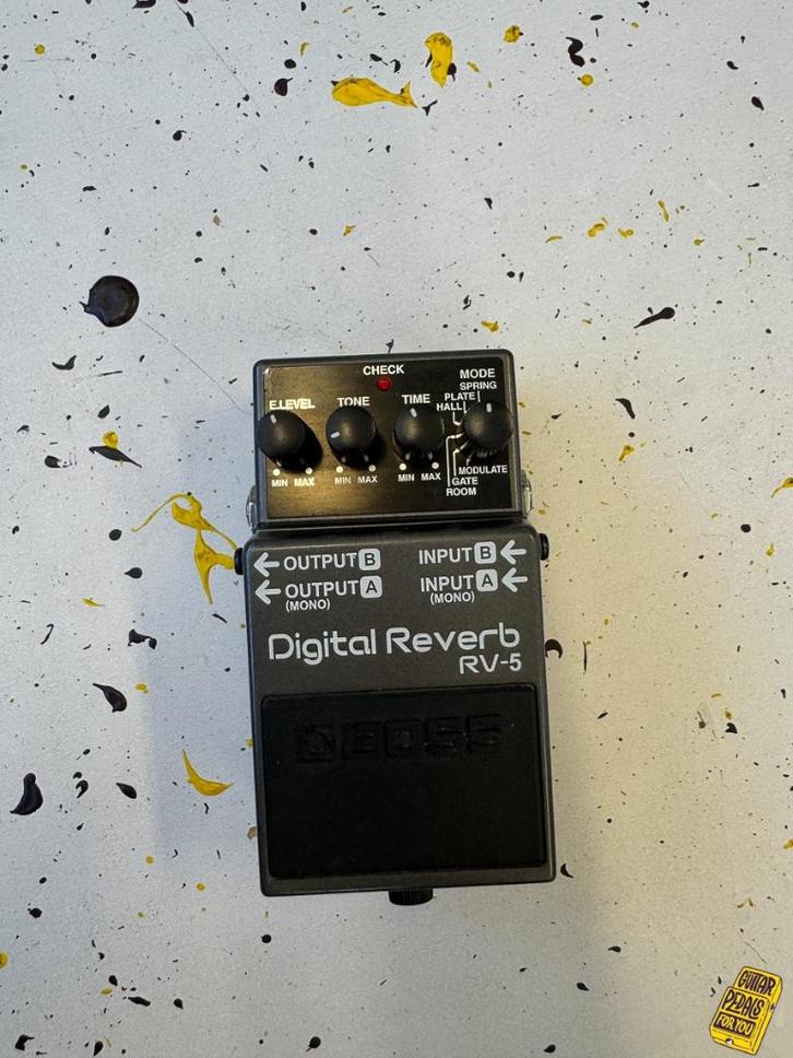 Boss RV-5 Digital Reverb, Muziek en Instrumenten, Effecten, Gebruikt, Reverb, Ophalen of Verzenden