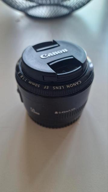 Canon EF lens 50mm 1.8 II beschikbaar voor biedingen