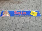 Prachtig Solo reclamebord emaille, Verzamelen, Ophalen, Gebruikt, Reclamebord