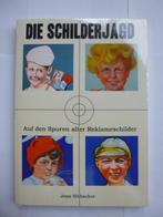 EMAILLE BOEKJE"DIE SCHILDERJAGD"VAN JENS HUBSCHER, Verzamelen, Verzenden, Nieuw, Reclamebord
